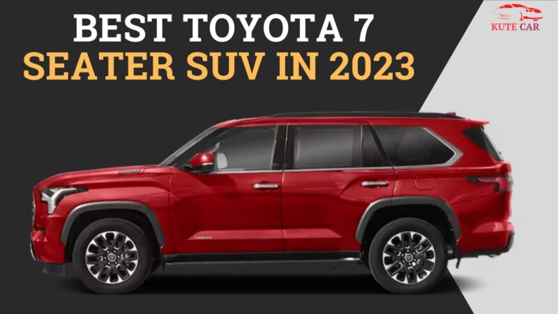 The Best Toyota Seater Suv In Travel With Style And Comfort