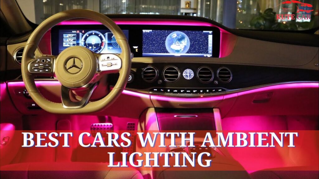 Cars with Ambient Lighting Discover the Next Generation of Cars Interiors