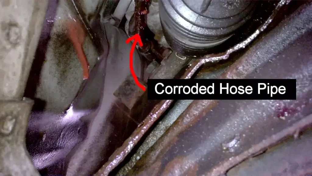 Leaking Power Steering Hoses