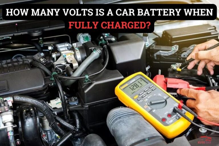 How Many Volts is a Car Battery When Fully charged?